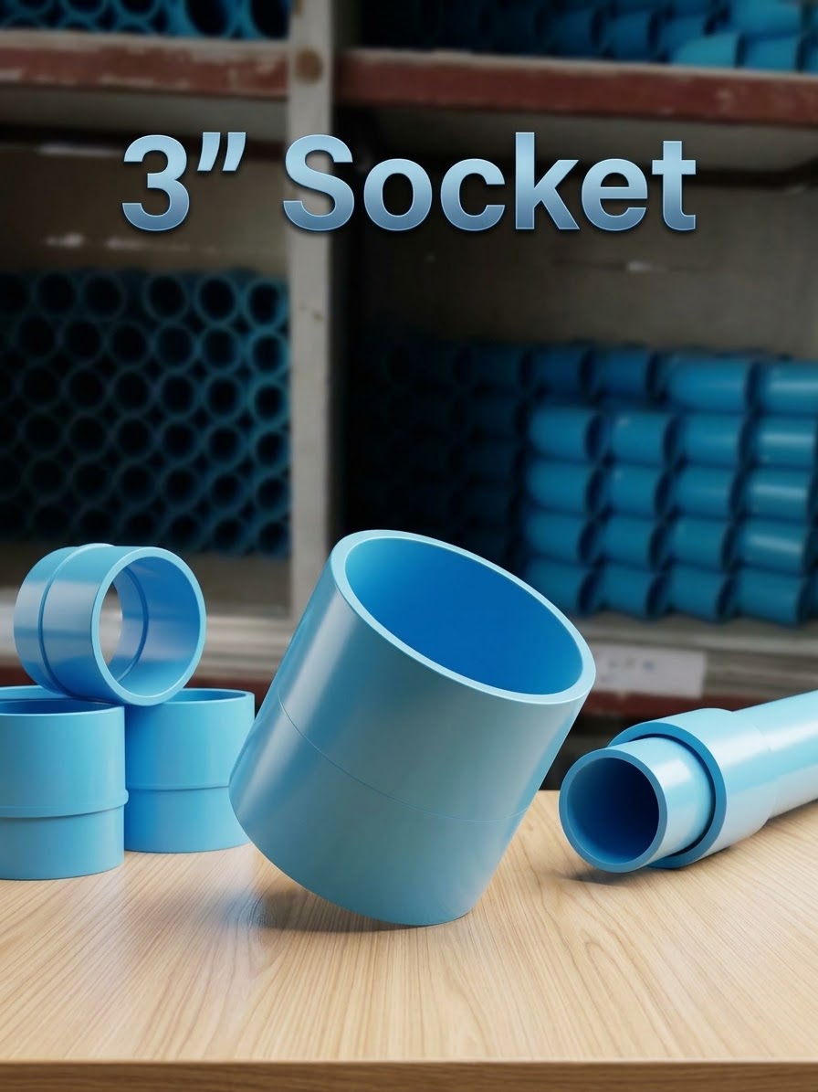 3" PVC တည့်ဆက်