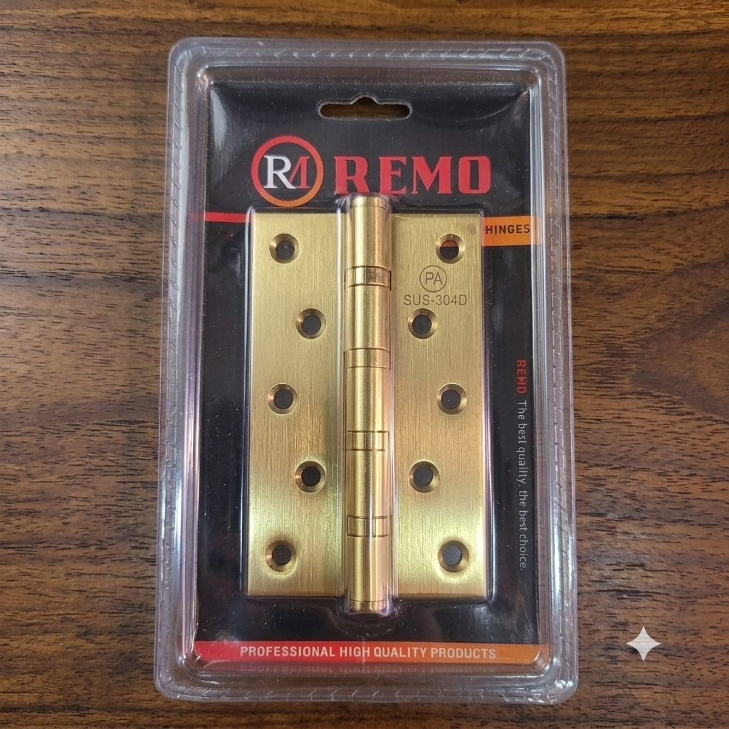 4" REMO ဘောပတ္တာ ရွှေ