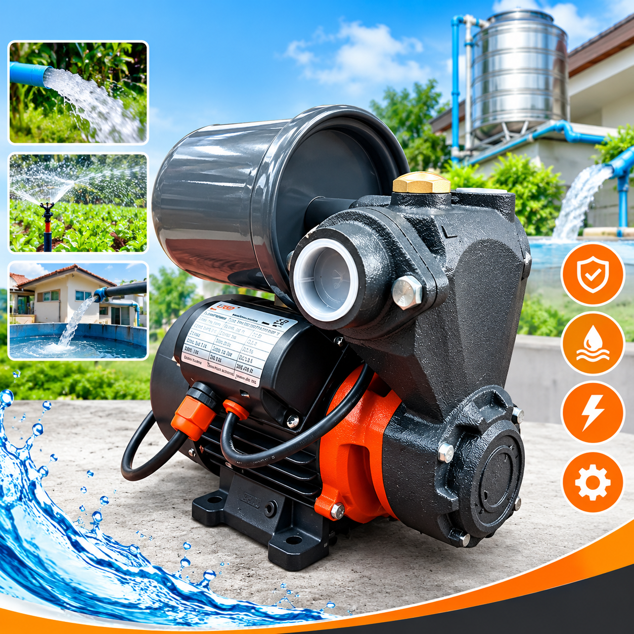 1/2Hp ပရက်ရှာပန့် Leo
