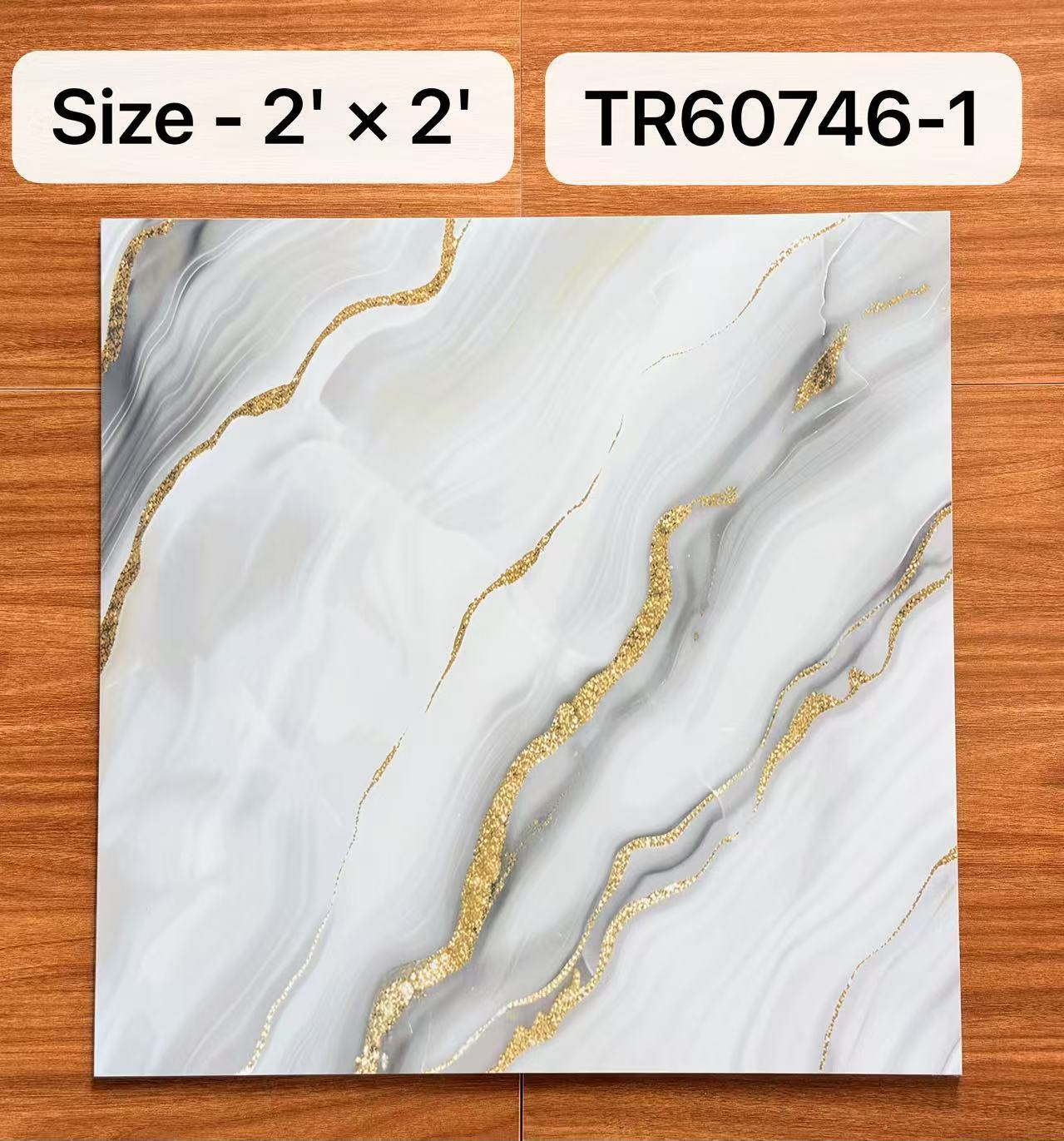 2'x 2' ရွှေမှုံအကြောဒီဇိုင်း TR 60746