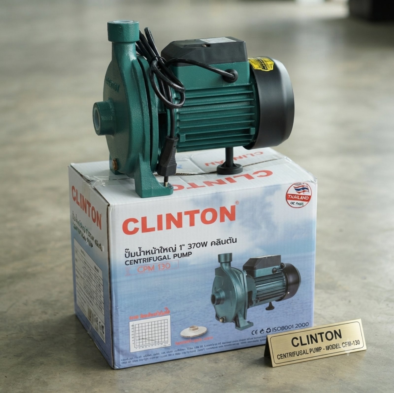 1/2hp Clinton ခေါင်းပြားပန့် (Cpm130)