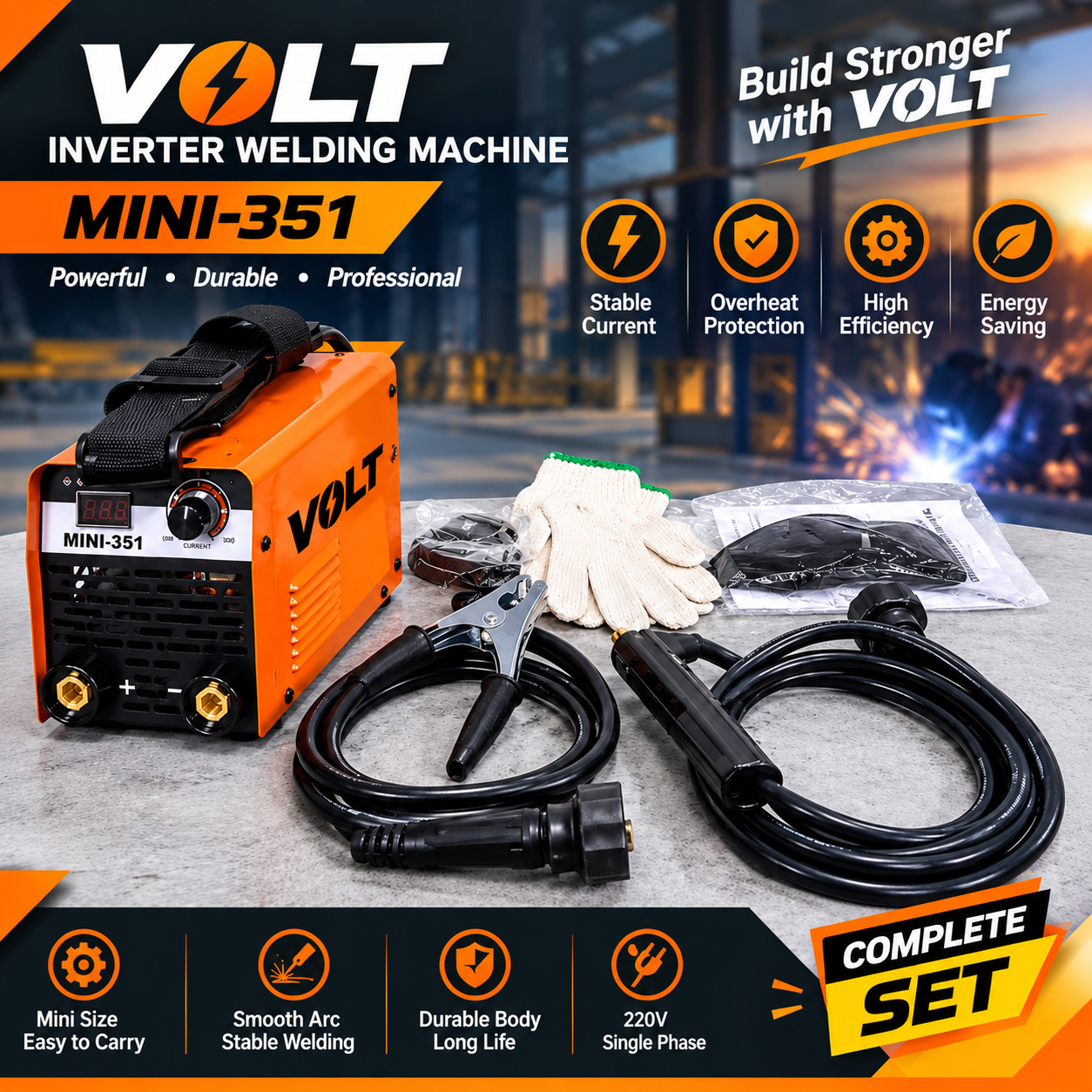 Mini ဝရိန်ပုံး Volt