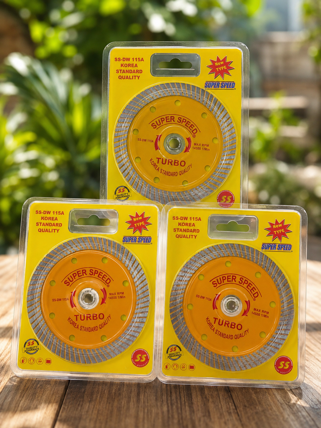 4" Super Speed ကာဘိုက် (115A)အသစ်
