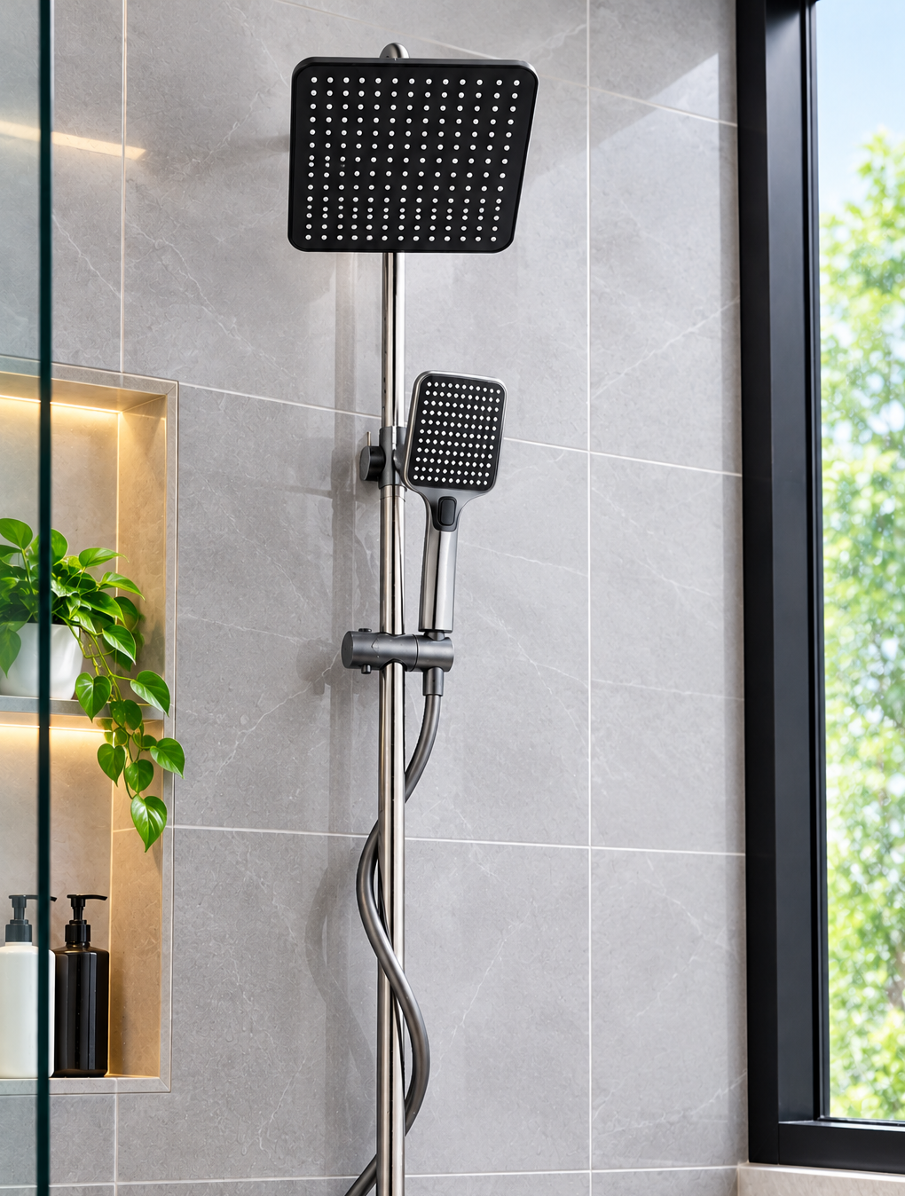 ရေပူရေအေး Stand shower (KDS-26)