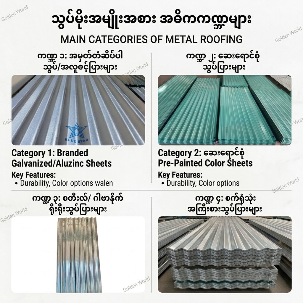 9လိုင်းစိပ် သွပ်အမျိုးမျိုး